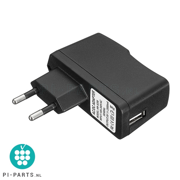 Adapter - 2,5 Ampère met USB-aansluiting