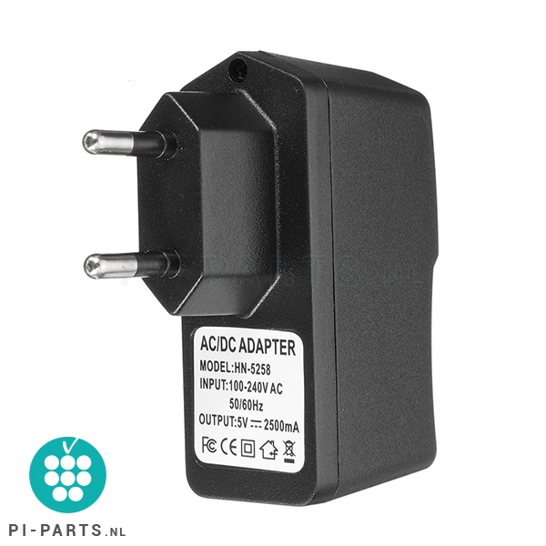 Adapter - 2,5 Ampère met USB-aansluiting