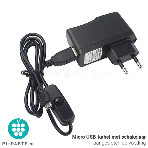 Adapter - 2,5 Ampère met USB-aansluiting