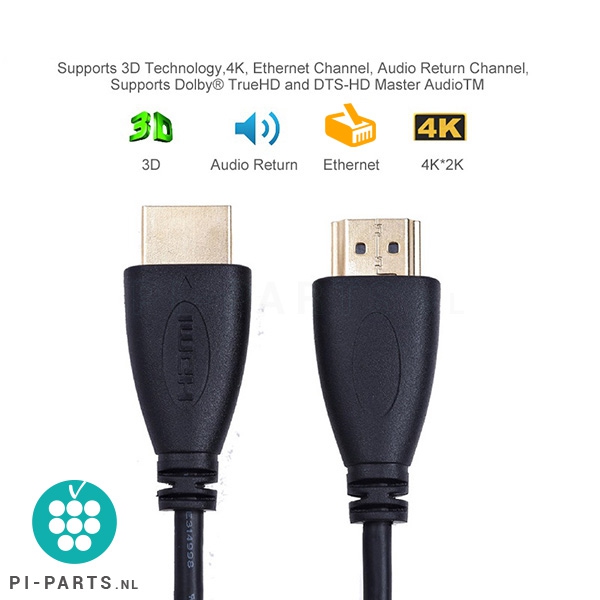 HDMI kabel - hoogwaardige V1.4 kwaliteit