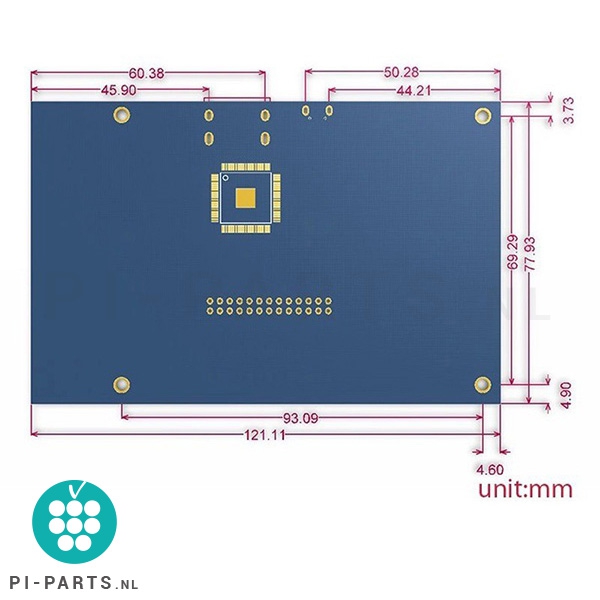 5 inch LCD touch screen - HDMI