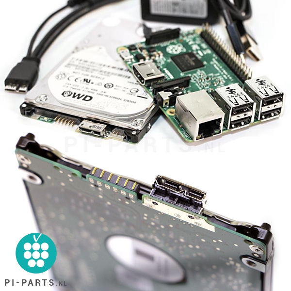 PiDrive voor de Raspberry Pi | 250 GB