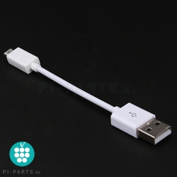 Micro USB kabel - kort snoertje