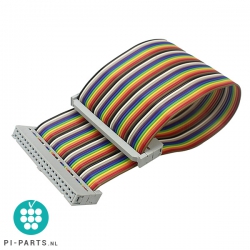 GPIO kabel (regenboog) | 40 pins | 20cm