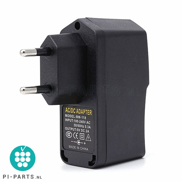 Adapter - 2,0 Ampère met USB-aansluiting