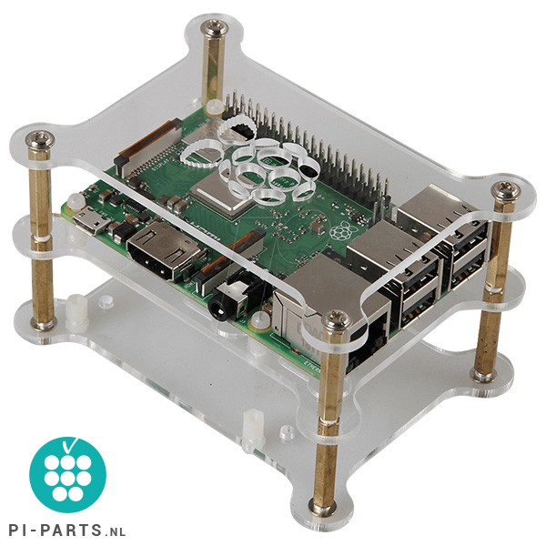 Behuizing ‘MakerCase 3 x’ voor Raspberry Pi 2-3-4